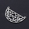 201 Stainless Steel Pendants STAS-S105-JN913-1-2