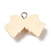 Opaque Resin Pendants RESI-C037-01D-2