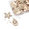 DIY Thanksgiving Day Earring Making Kit WOOD-FS0001-06-3