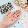 SOFPLATE 300Pcs Zinc Alloy Lobster Claw Clasps FIND-SP0001-27P-3