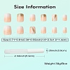 ABS Plastic Full Cover Press On False Nails DIY-CJC0006-15-8