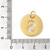 Ion Plating(IP) 304 Stainless Steel Pendants STAS-M074-01G-S-3