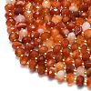 Natural Banded Agate Beads Strands G-P573-A11-01-3