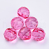 Transparent Acrylic Pendants X-TACR-Q261-B-V08-1