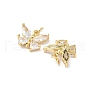 Brass with Cubic Zirconia Pendants KK-Q068-05G-2
