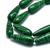 Synthetic Malachite Beads Strands G-E576-37-3