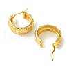 PVD Vacuum Plating 304 Stainless Steel Chunky Hoop Earrings for Women EJEW-L284-01G-2