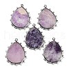 Natural Mixed Stone Pendants G-D072-01P-2