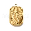 PVD Vacuum Plating 201 Stainless Steel Pendants STAS-C111-30G-1