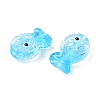 Handmade Foil Lampwork Fish Beads FOIL-Z001-01D-1-2