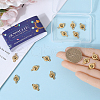 SUNNYCLUE 16Pcs 201 Stainless Steel Snap Clasps STAS-SC0006-96-3