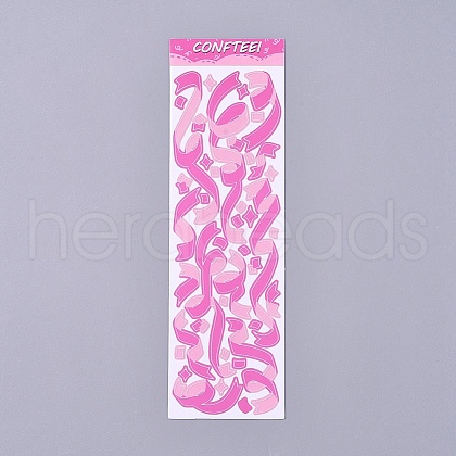 Decorative Labels Stickers DIY-L037-C08-1