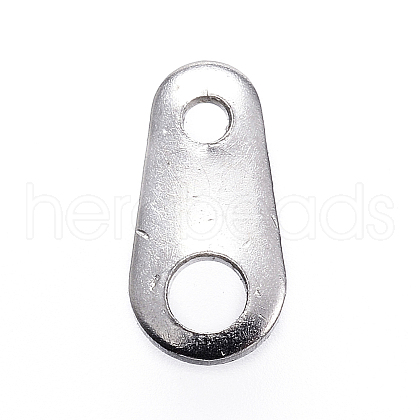Tarnish Resistant 304 Stainless Steel Chain Tabs STAS-G095-70P-1