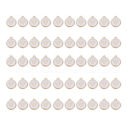 Golden Plated Alloy Charms ENAM-SZ0001-25A-V-1