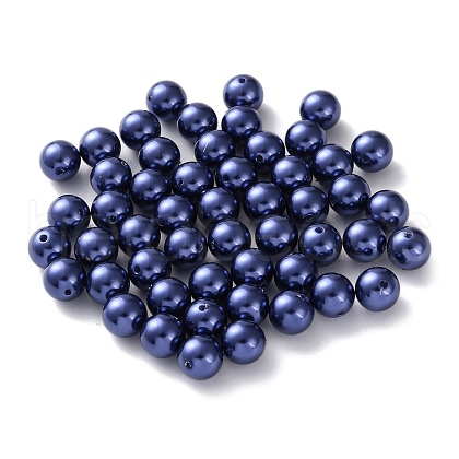Plastic Imitation Pearl Beads FIND-M059-01C-04-1