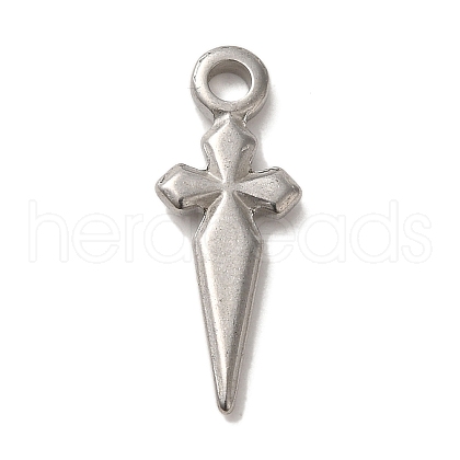 Non-Tarnish 304 Stainless Steel Pendants STAS-R223-05A-1