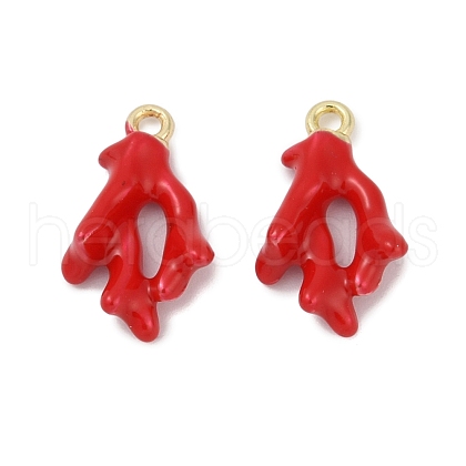 Alloy Enamel Pendants FIND-M081-01G-1