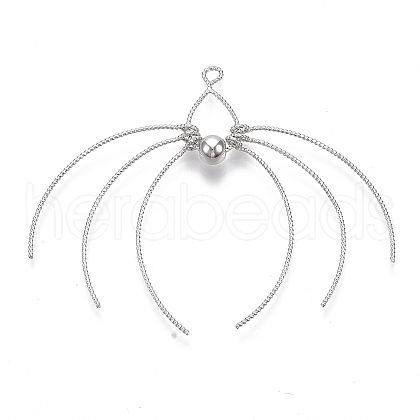 Brass Big Pendants KK-S355-041P-NF-1