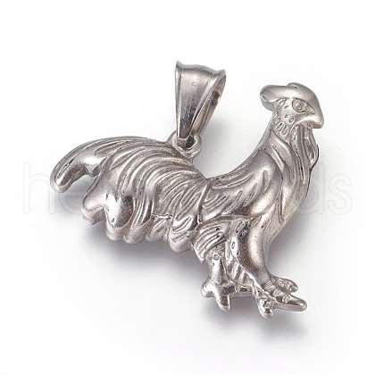 Tarnish Resistant 304 Stainless Steel Pendants STAS-E449-03P-1