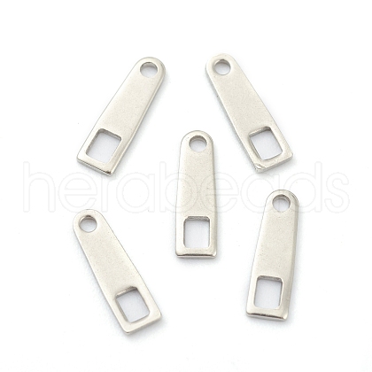 201 Stainless Steel Chain Tabs STAS-G245-08-1