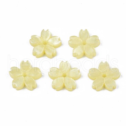 Opaque Acrylic Beads SACR-S273-31G-1