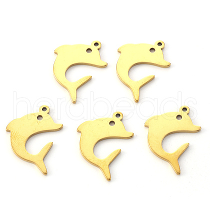 PVD Vacuum Plating 304 Stainless Steel Pendants STAS-N092-83G-1