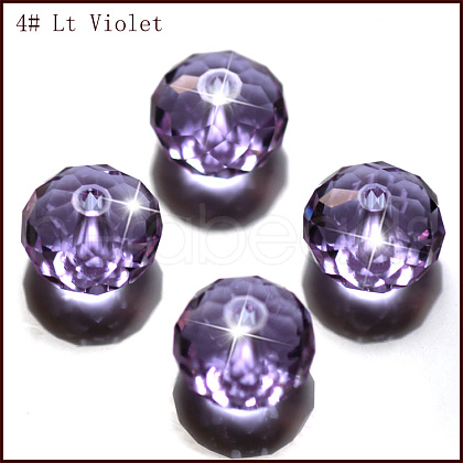 Imitation Austrian Crystal Beads SWAR-F068-8x10mm-04-1