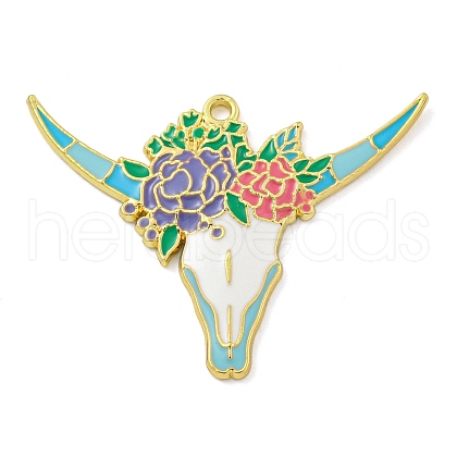Alloy Enamel Pendants FIND-Z049-02A-02G-1