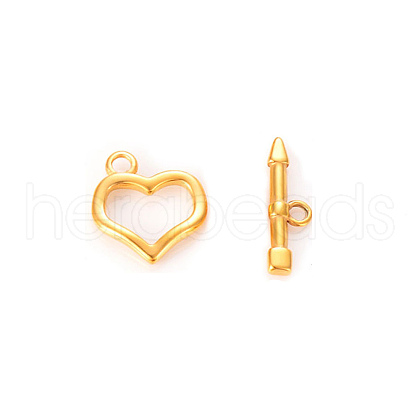 Stainless Steel Toggle Clasps PW-WG7E0F8-06-1