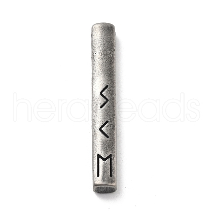 Retro 304 Stainless Steel Pendants STAS-V008-32AS-11-1