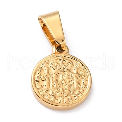304 Stainless Steel Pendants STAS-J036-017A-G-1
