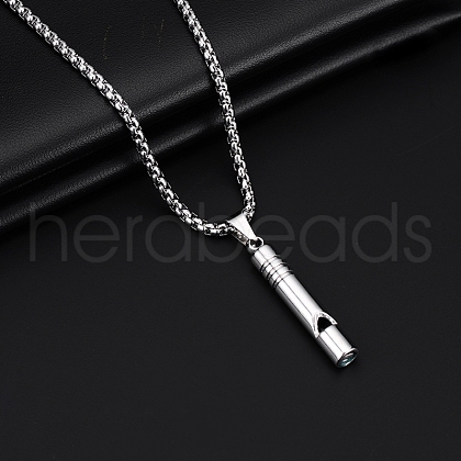 Alloy Pendant 201 Stainless Steel Chain Necklaces for Men FS-WG1D596-14-1