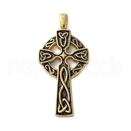 304 Stainless Steel Enamel Pendants STAS-G346-45G-1