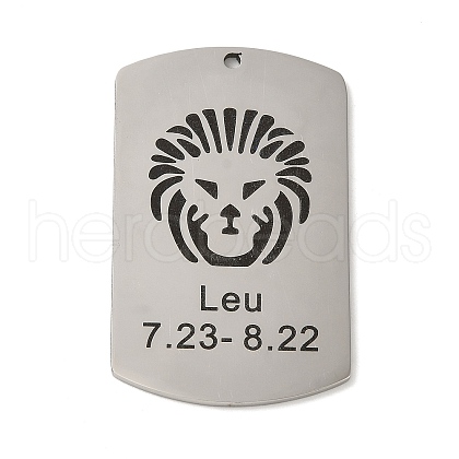 Non-Tarnish 304 Stainless Steel Pendants STAS-C098-01G-P-1