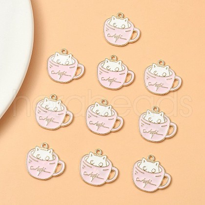 Alloy Enamel Pendants PALLOY-YW0003-24D-1