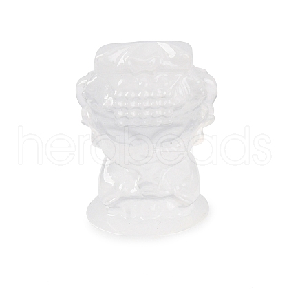 Natural Selenite Figurines DJEW-Q006-01E-1