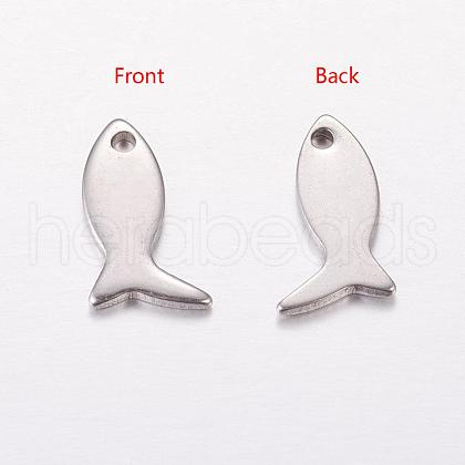 Tarnish Resistant 201 Stainless Steel Pendants STAS-Q071-1