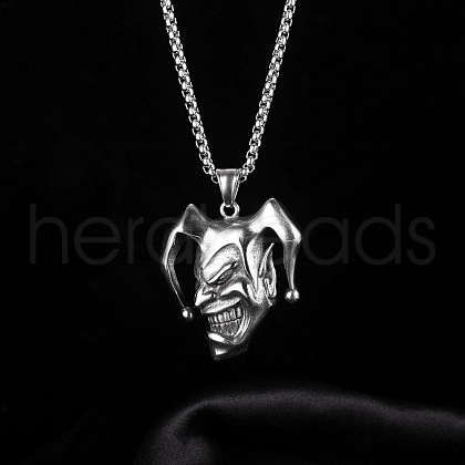 Stainless Steel Pendant Necklaces for Men FS-WG233B8-02-1