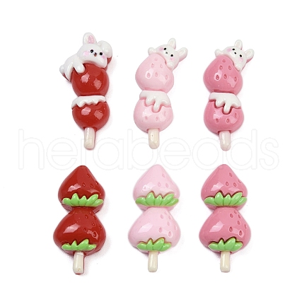 Opaque Resin Cabochons X-CRES-D303-01-1