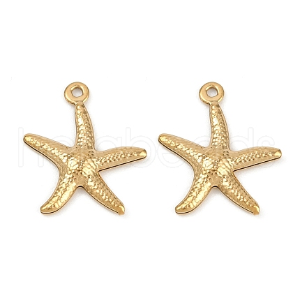 Ocean 304 Stainless Steel Pendants STAS-P390-01C-G-1