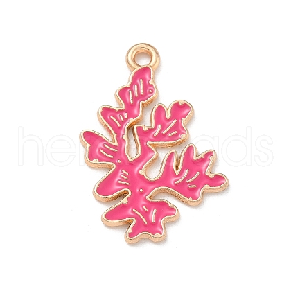 Alloy Enamel Pendants ENAM-A008-43KCG-02-1