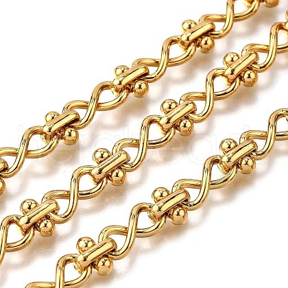 304 Stainless Steel 8-Shaped Link Chains CHS-V001-02G-C-1