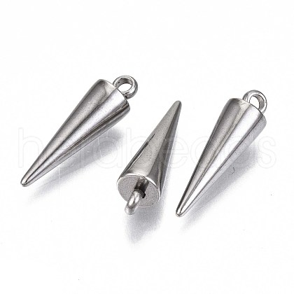 Tarnish Resistant 201 Stainless Steel Pendants STAS-S117-002C-01-1