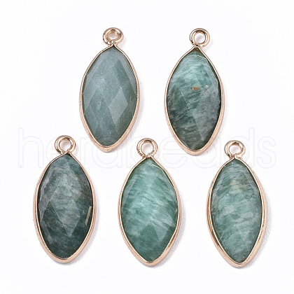 Natural Amazonite Pendants G-T131-07D-1