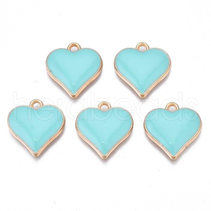 Alloy Enamel Pendants ENAM-N054-73B-1