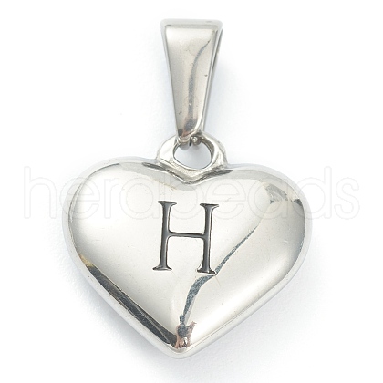 304 Stainless Steel Pendants STAS-P278-01H-P-1