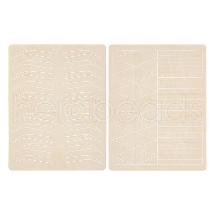 Microblading Rubber Eyebrow Tattoo Practice Skin MRMJ-WH0069-12-1
