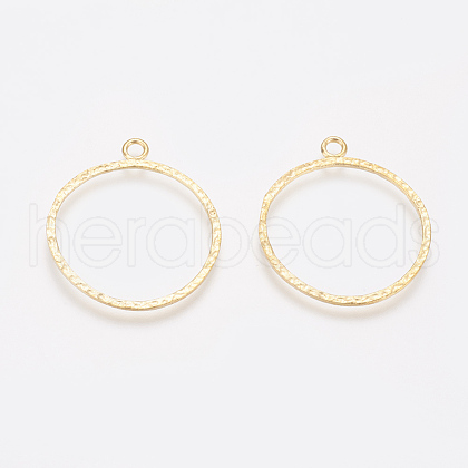 Brass Pendants KK-I621-02C-NR-1