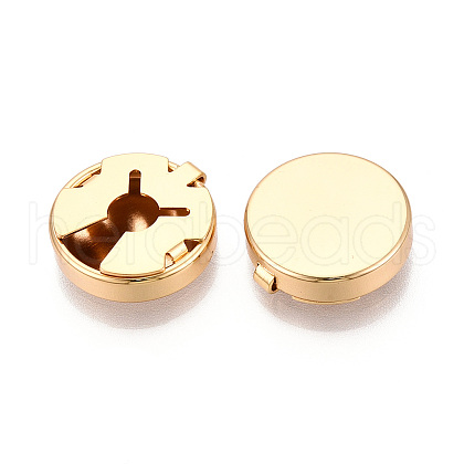 Brass Cufflinks KK-T074-63G-02-NR-1