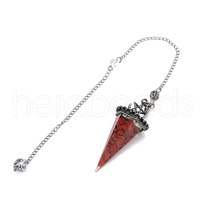 Resin Pointed Dowsing Pendulums PW-WGD4C0F-09-1